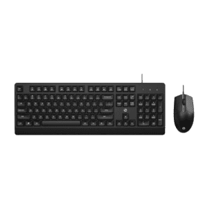 HP KM 180 Wired Mouse and Keyboard Combo | Black