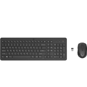 HP 330 Wireless Keyboard and Mouse Set | 2.4GHz | Black