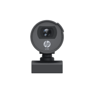 HP w100 Digital Webcam | 480P 30 FPS  | Built in Mic | Black