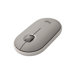 Logitech Pebble Wireless Mouse | Bluetooth | 2.4 GHz | Sand