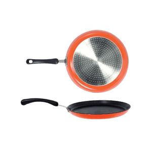 Meyer Non Stick Aluminium Dosa Tawa | 28cm | Orange | 01822-T001