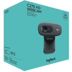 Logitech C270 Digital HD Webcam | 720p | Black