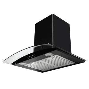 KAFF FLO BF 60 Kitchen Chimney | 60 CM | 1000 m3/hr Suction Capacity | Black