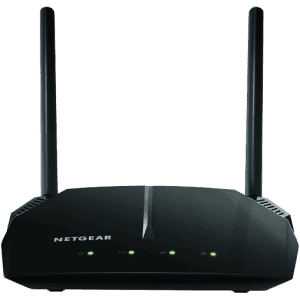 Netgear AC1200 Dual Band Wi-Fi Router | 1200 mbps | Black | R6120