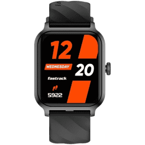 Fastrack Rider Plus Smart Watch | 1.83 | AI Voice Assistant | Black