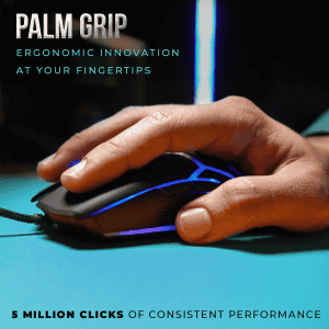 Lapcare Champ Razor Gaming RBG Mouse | 3600dpi | LGM-204