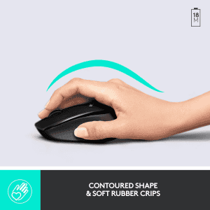 Logitech comfort Wireless Keyboard and Mouse combo | Black | MK345