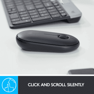 Logitech Pebble Wireless Mouse | Graphite | M350