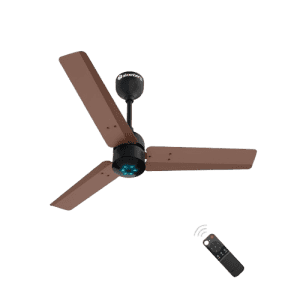 Atomberg Renesa Ceiling Fan | 900mm | 5 star | Brown & Black