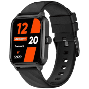 Fastrack Rider Plus Smart Watch | 1.83 | AI Voice Assistant | Black