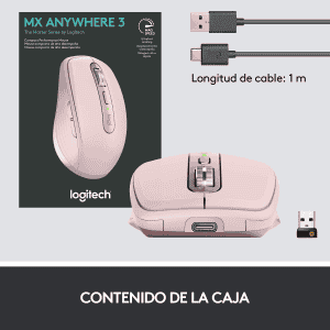 Logitech MX Anywhere 3 Wireless Laser Mouse | Rose