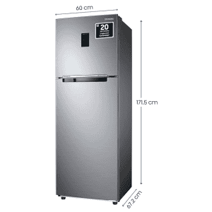 Samsung Convertible 5 in1 Double Door Refrigerator | 322 L | 3 Star | RT37C4523SL/HL