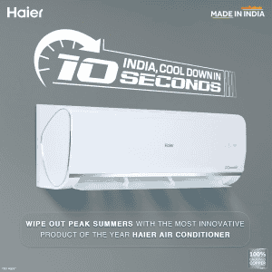 Haier Frost Self Clean Inverter Split Air Conditioner | 2 Ton | 3 Star | HS24HD AOW3BN
