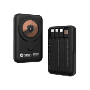 Inbase Mag Voltt 03 All in One Wireless Power Bank | 10000 mAh | 22.5W | Black