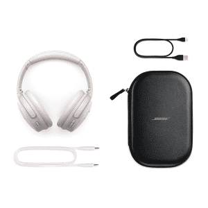 Bose QuietComfort Wireless Noise Cancelling Headphones | Bluetooth | White