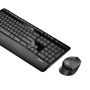 Logitech comfort Wireless Keyboard and Mouse combo | Black | MK345