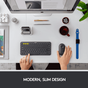 Logitech Pebble Wireless Mouse | Graphite | M350