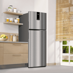 Whirlpool Frost Free Double Door Refrigerator  | 3 Star | 235 L | Titan Steel | IF INV ELT DF278