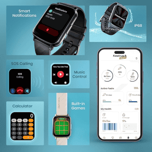 Fastrack Jupiter S1 Smartwatch | 1.83 inch | BT Calling | Beige