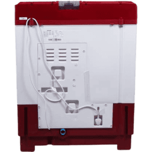 Panasonic Semi Automatic Top Load Washing Machine | 8.5 kg | Red & White | NA W85B5RRB