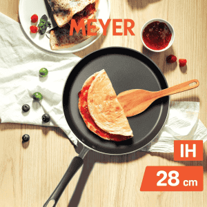 Meyer Non Stick Aluminium Dosa Tawa | 28cm | Orange | 01822-T001