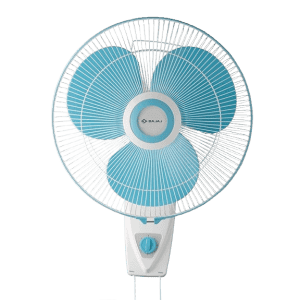 Bajaj AIRSTREAM Wall Fan | 400 mm | 60 W | 3 Blade | Blue