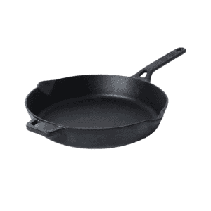 Meyer Pre Seasoned Cast iron Frypan | 26 cm | Skillet single handle | Black | 48122-C