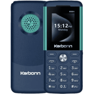 Karbonn K101i Dual SIM Keypad Mobile | 32GB | Blue and Light Blue