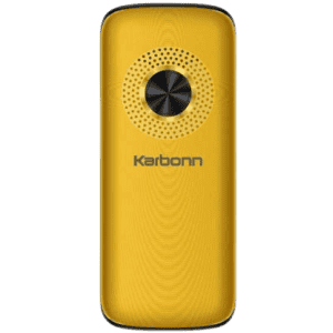 Karbonn K201i Keypad Mobile | 1000mAh | Yellow Black