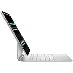 Apple Magic Keyboard for iPad Pro 13" | M4 Bluetooth Tablet Keyboard | White | MWR43HN/A