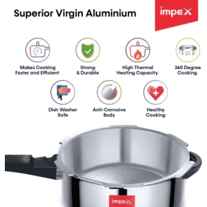 Impex Norma  Pressure Cooker | 10 L  | Aluminium
