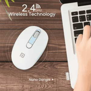Portronics Toad 11 Wireless Mouse | Blue |  POR-015