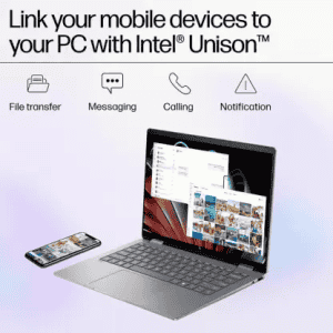 HP Envy Thin and Light Laptop | AMD Ryzen 5 Hexa Core 8640HS |  16 GB | 512 GB SSD | Silver | 14-FA0038AU