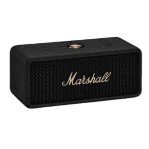 Marshall Emberton III Portable Bluetooth Speaker | Black & Brass | MS EMBRN3 BLKBR
