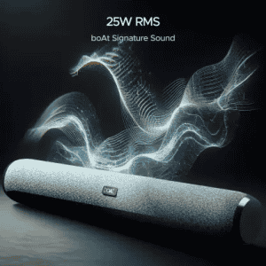 boAt Aavante Bar 590 Bluetooth Soundbar | 25 W | Pebble Black