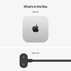 Apple Mini Tower | M4 Chip | 16 GB | 256 GB SSD | 10 core GPU Graphics | macOS Sequoia | MU9D3HN/A