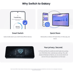 Samsung Galaxy S24 FE 5G | 8GB RAM | 128GB | Blue