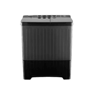 BPL Semi Automatic Top Loading Washing Machine | 8 kg | Grey & Black | BWS-N80ETBKD