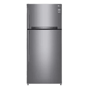 LG Frost Free Double Door Refrigerator | 506 L | 1 Star | Smart Inverter Compressor | Wi-Fi | Hygiene Fresh+ | Shiny Steel Finish | GN H702HLHM