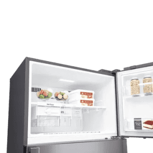 LG Frost Free Double Door Refrigerator | 506 L | 1 Star | Smart Inverter Compressor | Wi-Fi | Hygiene Fresh+ | Shiny Steel Finish | GN H702HLHM