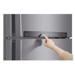 LG Frost Free Double Door Refrigerator | 506 L | 1 Star | Smart Inverter Compressor | Wi-Fi | Hygiene Fresh+ | Shiny Steel Finish | GN H702HLHM