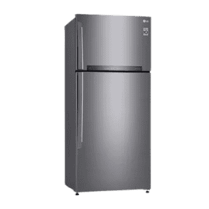 LG Frost Free Double Door Refrigerator | 506 L | 1 Star | Smart Inverter Compressor | Wi-Fi | Hygiene Fresh+ | Shiny Steel Finish | GN H702HLHM