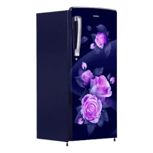 Haier 205 L Direct Cool Single Door Refrigerator | 3 Star | with Diamond Edge Freezing Technology | Marine Rose | HRD-2263CMR-N