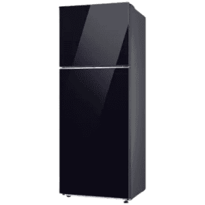 Samsung Frost Free Double Door Refrigerator | 465 L | 1 Star | AI Energy Mode | Black Glass | RT51DB682A22TL