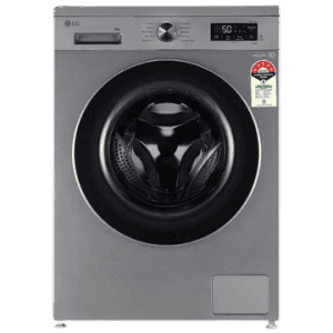 LG 8 kg WiFi Inverter Fully Automatic Front Load Washing Machine | 5 Star | Smart Diagnosis | Platinum Silver | FHB1208Z4P