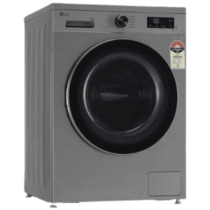 LG 8 kg WiFi Inverter Fully Automatic Front Load Washing Machine | 5 Star | Smart Diagnosis | Platinum Silver | FHB1208Z4P