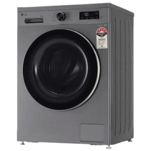 LG 8 kg WiFi Inverter Fully Automatic Front Load Washing Machine | 5 Star | Smart Diagnosis | Platinum Silver | FHB1208Z4P