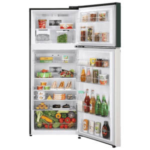 LG Frost Free Double Door Convertible Refrigerator | 398 L |  2 Star | Emerald Green Tango | GL-S422SETY EETZEBN