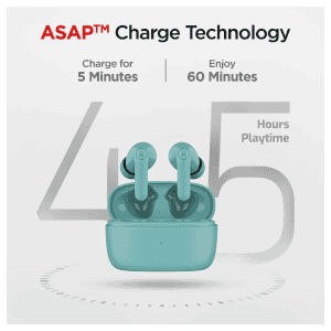 boAt Airdopes 138 Pro TWS Earbuds | IPX5 Water Resistant |  ASAP Charge | Mint Cascade