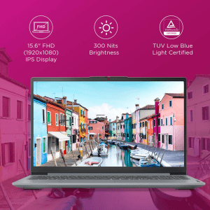 Lenovo IdeaPad Slim 3 Laptop | 13th Gen Intel Core i7 13620H | 16GB | 512GB SSD | Intel UHDGraphics | Arctic Grey | 83EM00GTIN